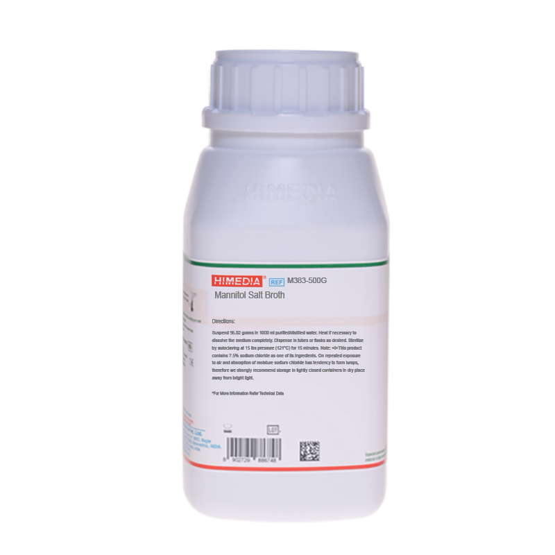 Сольовий бульйон з манітом / Mannitol Salt Broth, Himedia, 500г